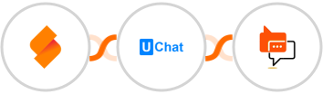 SeaTable + UChat + SMS Online Live Support Integration