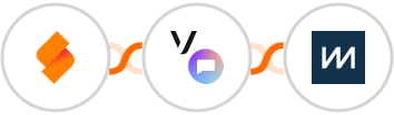 SeaTable + Vonage SMS API + ChartMogul Integration