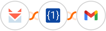 SendFox + OneSimpleApi + Gmail Integration