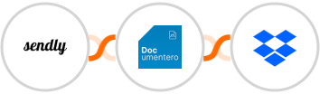 Sendly + Documentero + Dropbox Integration