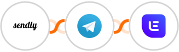 Sendly + Telegram + Lemlist Integration