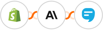 Shopify-legacy + Anthropic (Claude) + SimpleTexting Integration