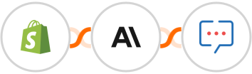 Shopify-legacy + Anthropic (Claude) + Zoho Cliq Integration