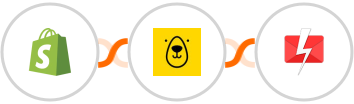 Shopify-legacy + Bannerbear + Fast2SMS Integration