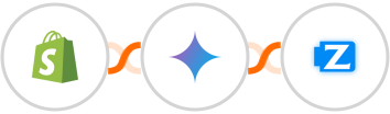 Shopify-legacy + Gemini AI + Ziper Integration