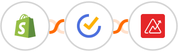 Shopify-legacy + TickTick + Zoho Analytics Integration