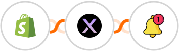 Shopify + AgentX + Push by Techulus Integration