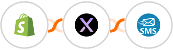 Shopify + AgentX + sendSMS Integration