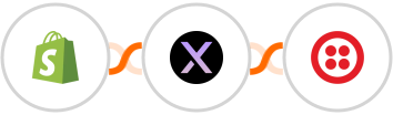 Shopify + AgentX + Twilio Integration