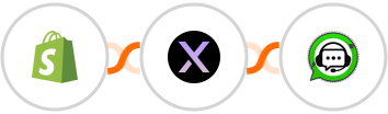 Shopify + AgentX + WhatsGrow Integration