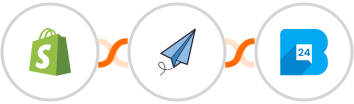 Shopify + APITemplate.io + Bulk24SMS Integration
