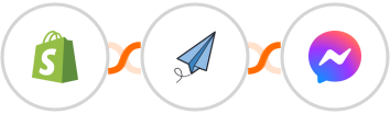 Shopify + APITemplate.io + Facebook Messenger Integration