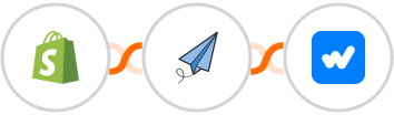 Shopify + APITemplate.io + Whatsboost Integration