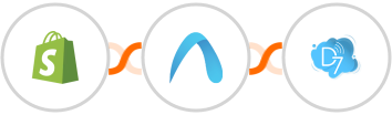 Shopify + Autobound  + D7 SMS Integration