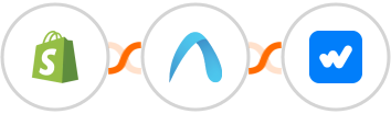 Shopify + Autobound  + Whatsboost Integration