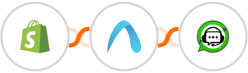 Shopify + Autobound + WhatsGrow Integration