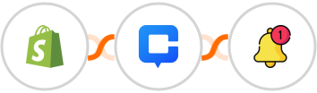 Shopify + Chatnode + Push by Techulus Integration