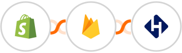 Shopify + Firebase / Firestore + Helpwise Integration