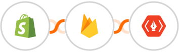 Shopify + Firebase / Firestore + thanks.io Integration