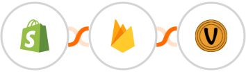 Shopify + Firebase / Firestore + Vybit Notifications Integration