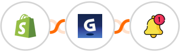 Shopify +  GAMMA + Push by Techulus Integration