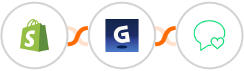Shopify +  GAMMA + sms77 Integration