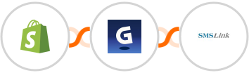 Shopify +  GAMMA + SMSLink  Integration