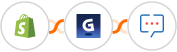 Shopify +  GAMMA + Zoho Cliq Integration