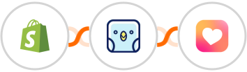 Shopify + TweetPik + Heartbeat Integration
