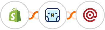 Shopify + TweetPik + Mailgun Integration