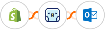 Shopify + TweetPik + Microsoft Outlook Integration