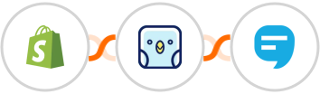 Shopify + TweetPik + SimpleTexting Integration