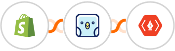 Shopify + TweetPik + thanks.io Integration