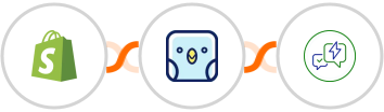 Shopify + TweetPik + WA.Team Integration