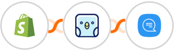 Shopify + TweetPik + Wassenger Integration