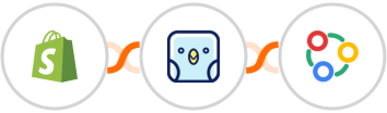 Shopify + TweetPik + Zoho Connect Integration