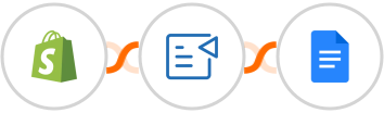 Shopify + Zoho Writer + Google Docs Integration