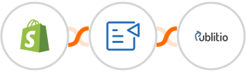 Shopify + Zoho Writer + Publit.io Integration