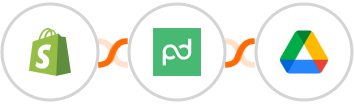 Shopify + PandaDoc + Google Drive Integration