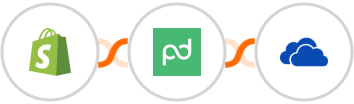 Shopify + PandaDoc + OneDrive Integration