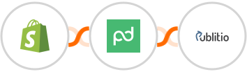 Shopify + PandaDoc + Publit.io Integration