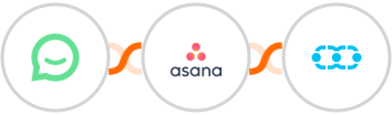 Simplesat + Asana + Salesmate Integration