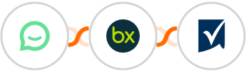 Simplesat + bexio + Smartsheet Integration