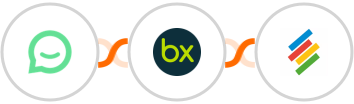 Simplesat + bexio + Stackby Integration