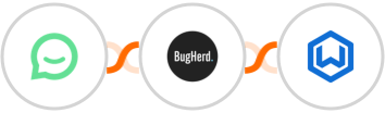 Simplesat + BugHerd + Wealthbox CRM Integration