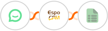 Simplesat + EspoCRM + EasyCSV Integration