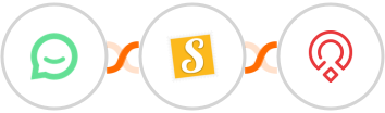 Simplesat + Stannp + Zoho Recruit Integration