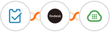 SimpleTix + Flodesk + Plivo Integration