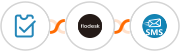 SimpleTix + Flodesk + sendSMS Integration