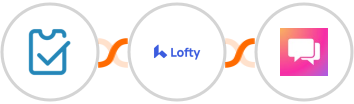 SimpleTix + Lofty + ClickSend SMS Integration